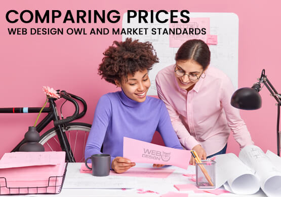 Comparing Prices-Web Design Owl and Market Standards