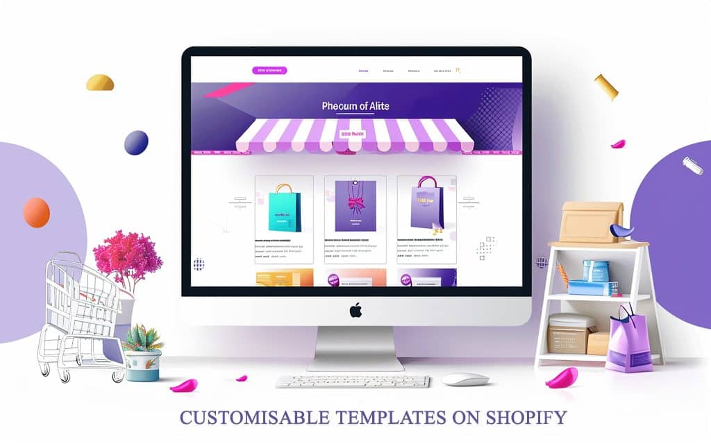 customisable templates on Shopify